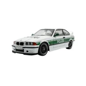 Машинка SOLIDO 1:18 BMW E36 M3 COUPE SOLIDO WORKS DRIFT POLIZEI WHITE 1991