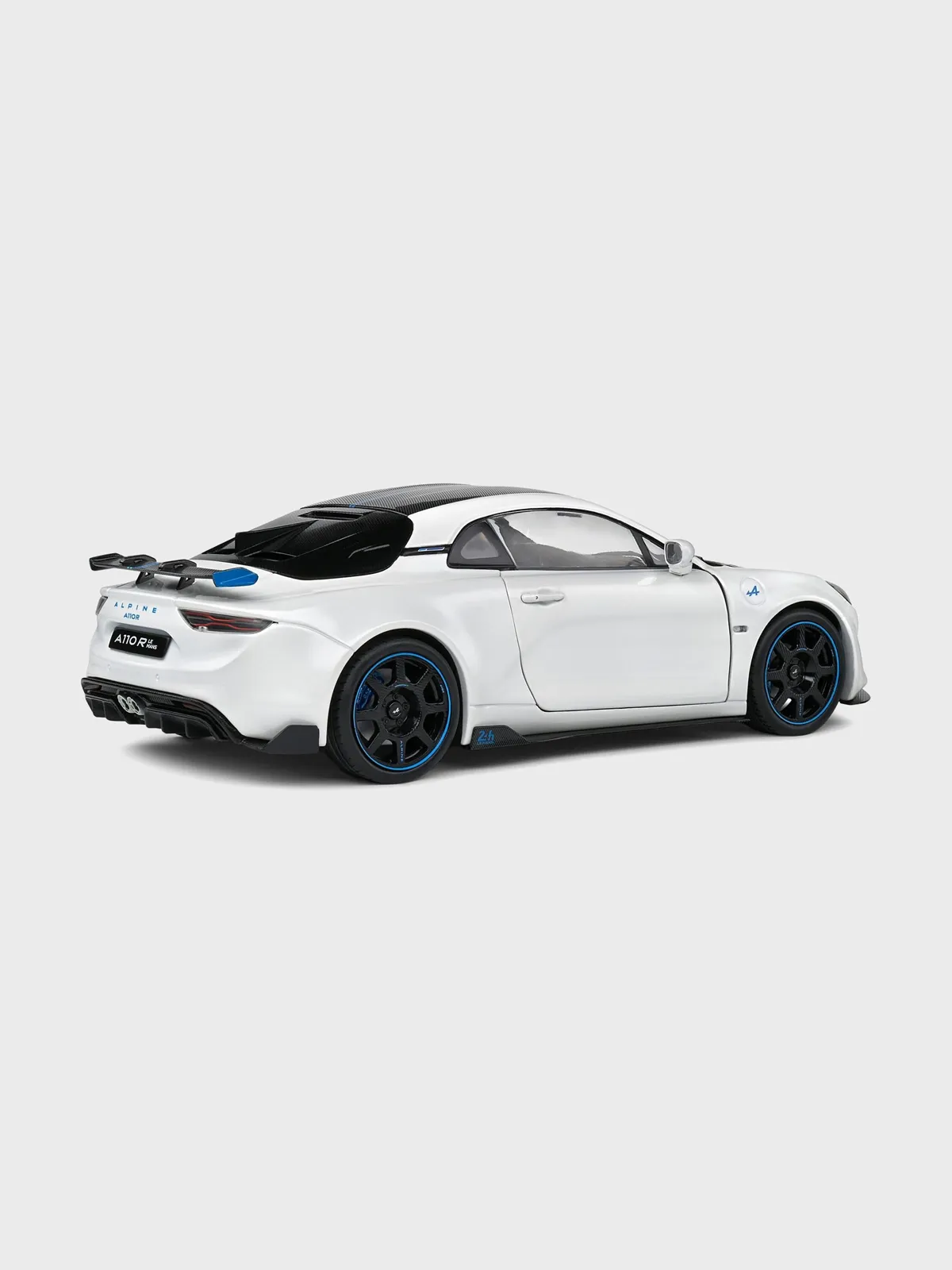 Металлическая машинка Alpine A110 radicale le mans white 2023 — изображение 5