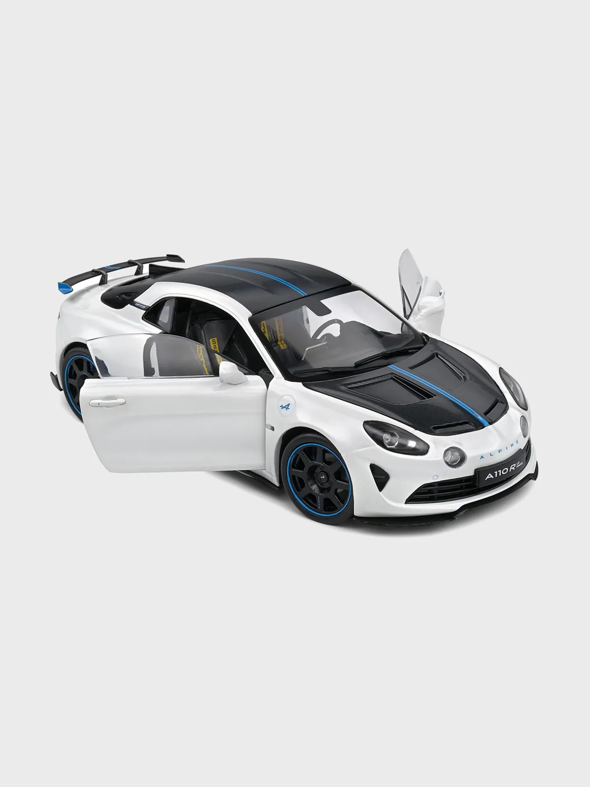 Металлическая машинка Alpine A110 radicale le mans white 2023 — изображение 7