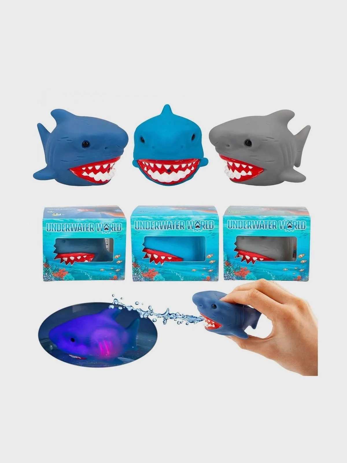 Игрушка для ванной Акула Dino World UNDERWATER