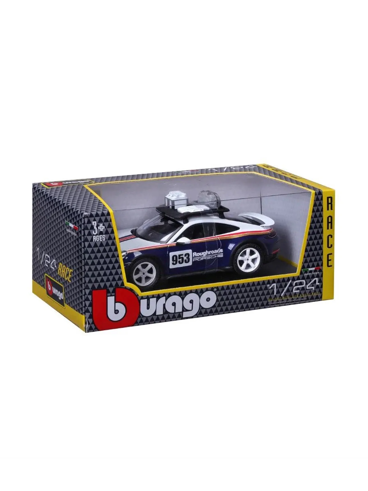 Машинка Porsche 911 Dakar, 1:24, Racing — изображение 6