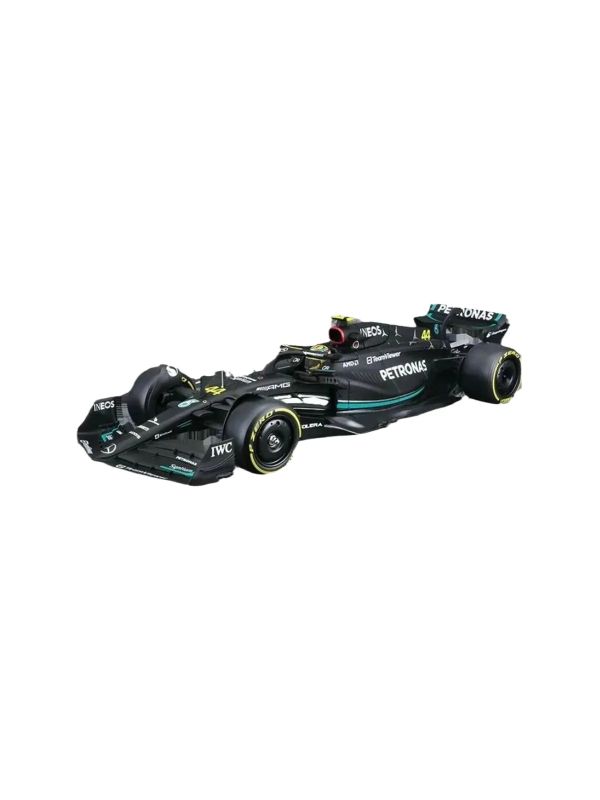 Машина Bburago 1:24 Formula (with figure) - Mercedes-AMG F1 W14 E