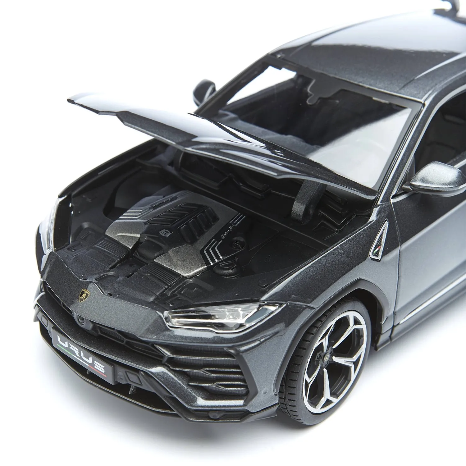 Машина Bburago 1/18 (Coll A) - LAMBORGHINI Urus Grey — изображение 4