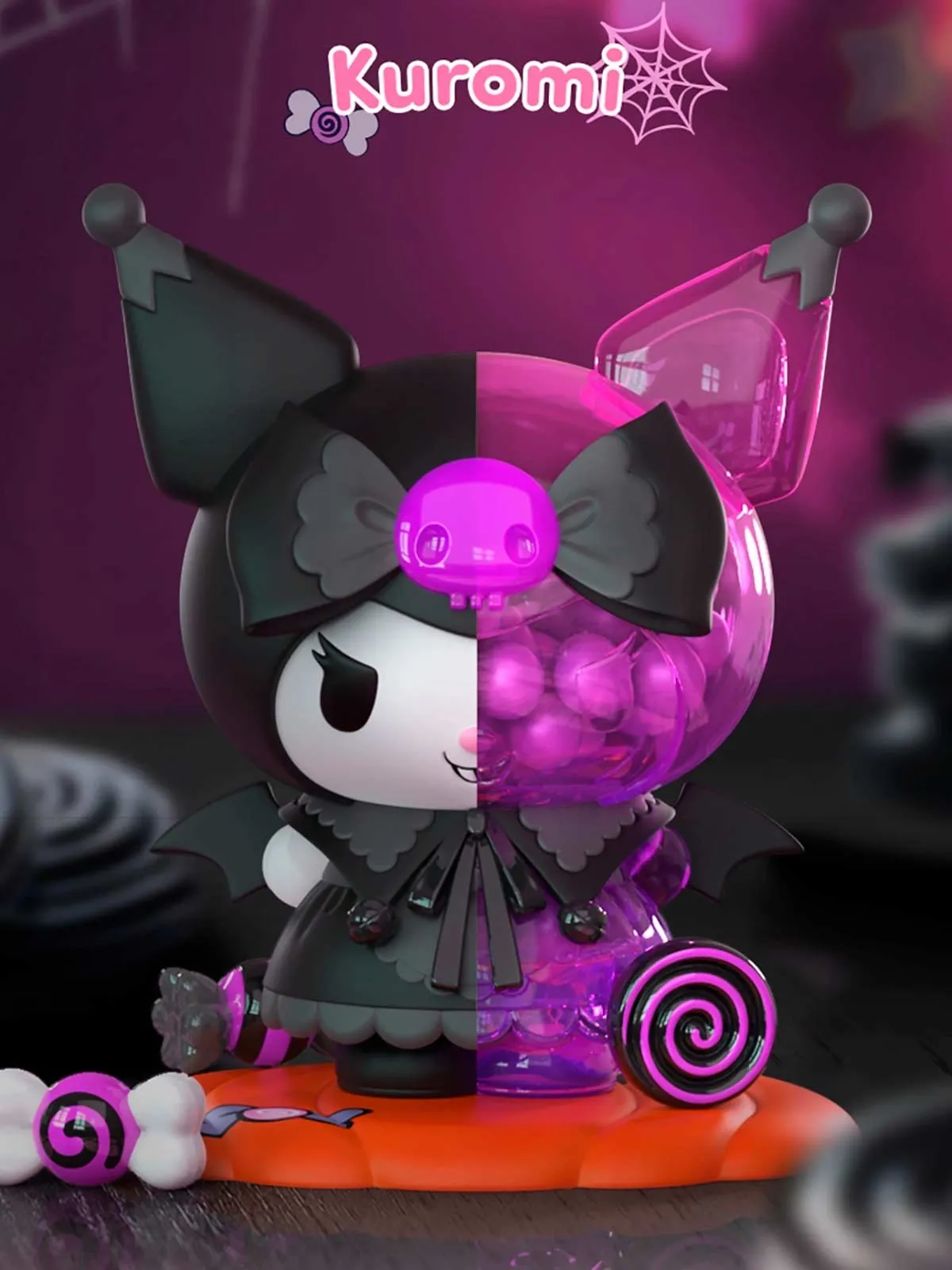 Коллекционная фигурка Sanrio Spooky Fun Series в ассортименте — изображение 7