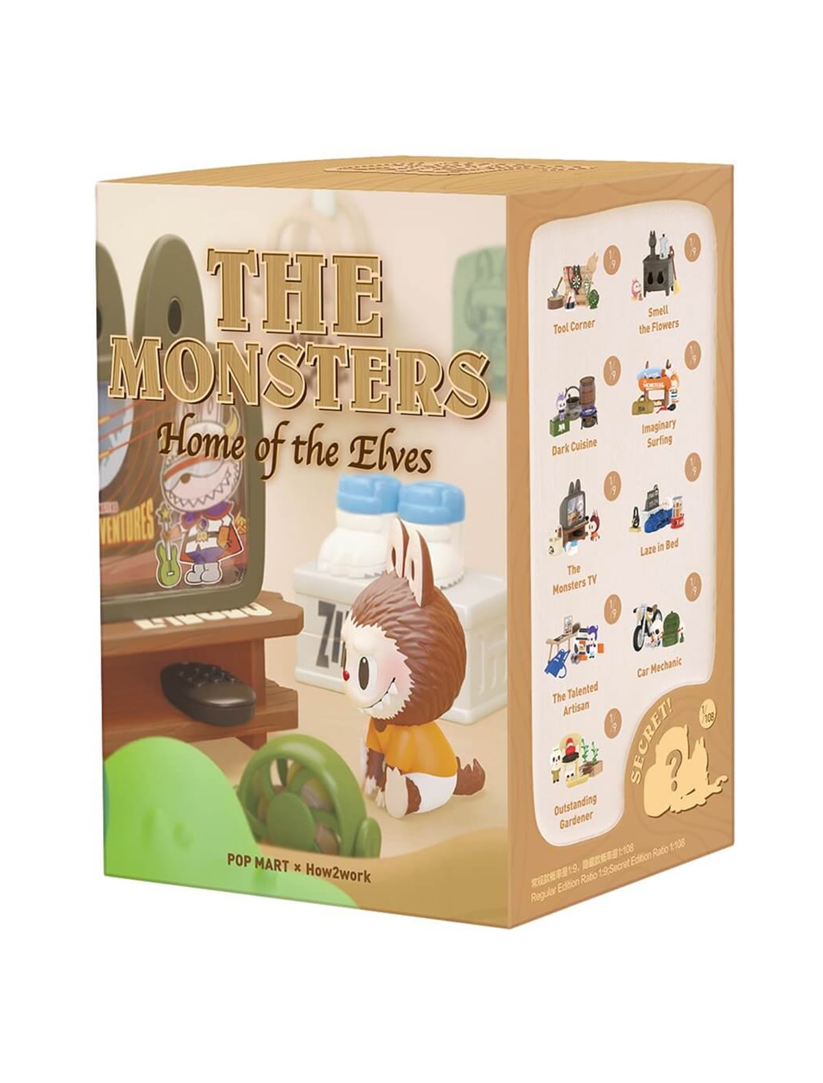 Коллекционная фигурка Лабубу The Monsters Дом эльфов