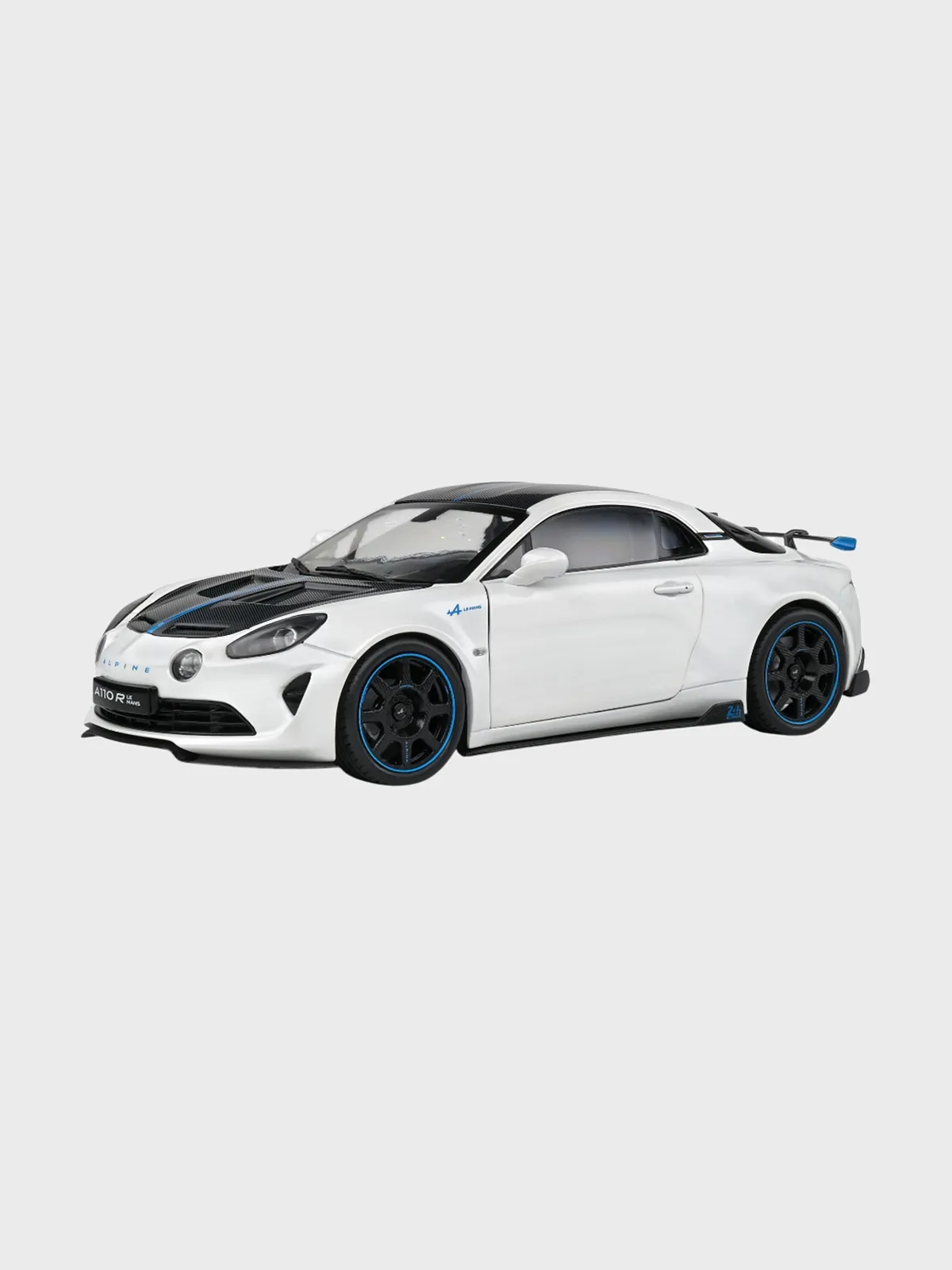 Металлическая машинка Alpine A110 radicale le mans white 2023