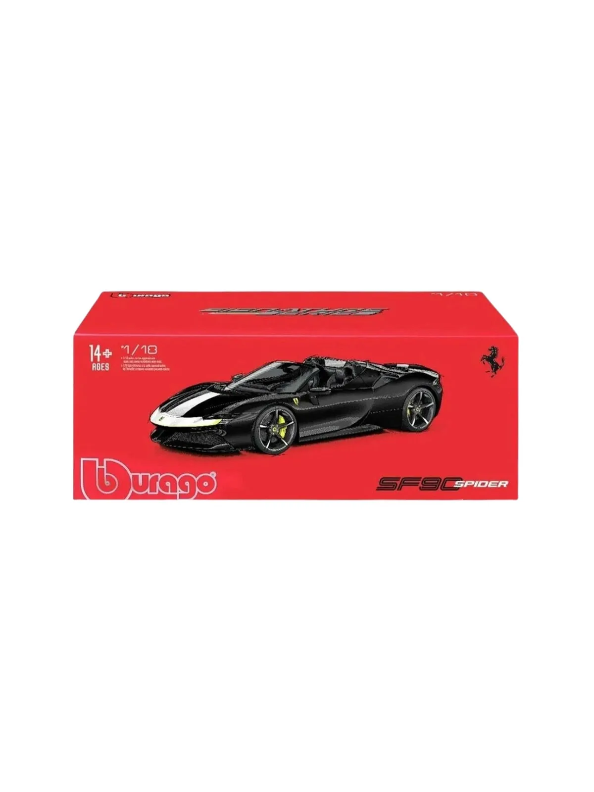 Машина Bburago 18-16910 1:18 Ferrari Signature-SF90 Spider Assetto Fiorano — изображение 4