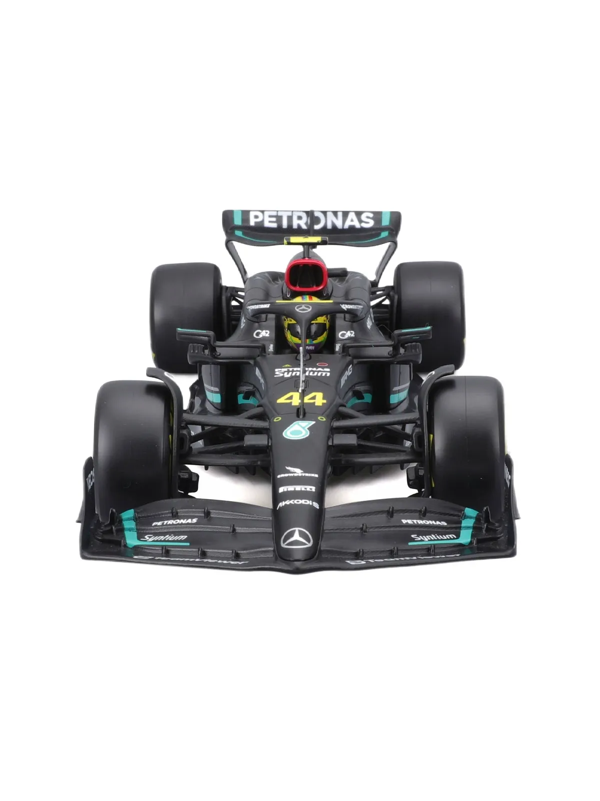 Машина Bburago 1:24 Formula Model Kit, Mercedes-AMG F1 W14 E — изображение 2