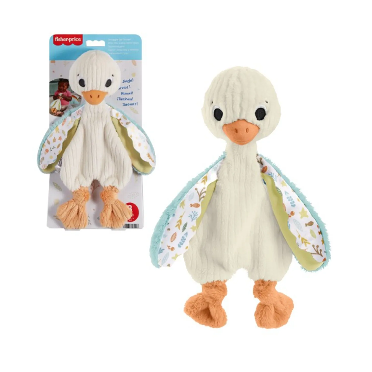 Игрушка развивающая мягкая "Cute Goose"
