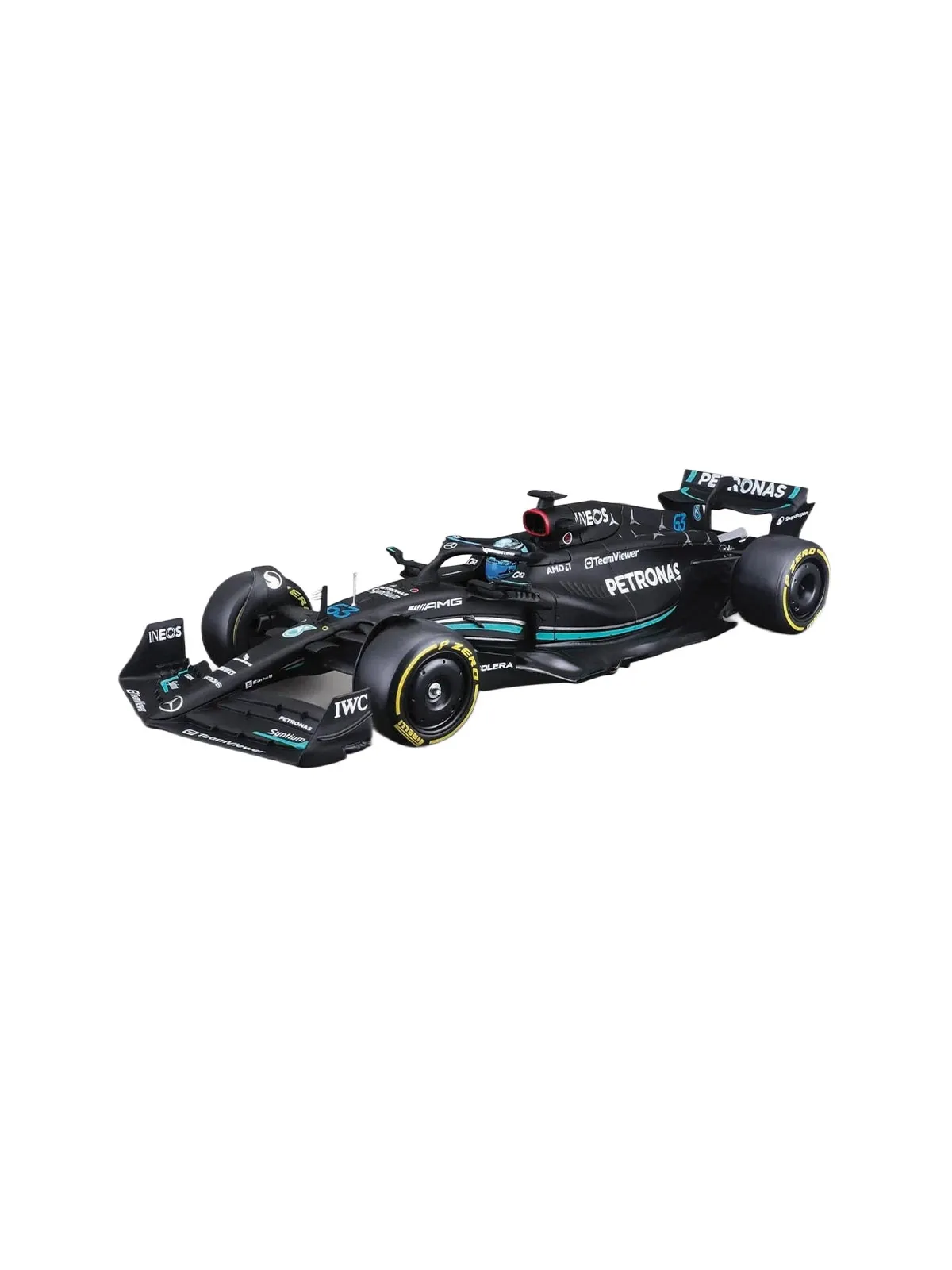 Машина Bburago 1:24 Formula Model Kit, Mercedes-AMG F1 W14 E — изображение 2