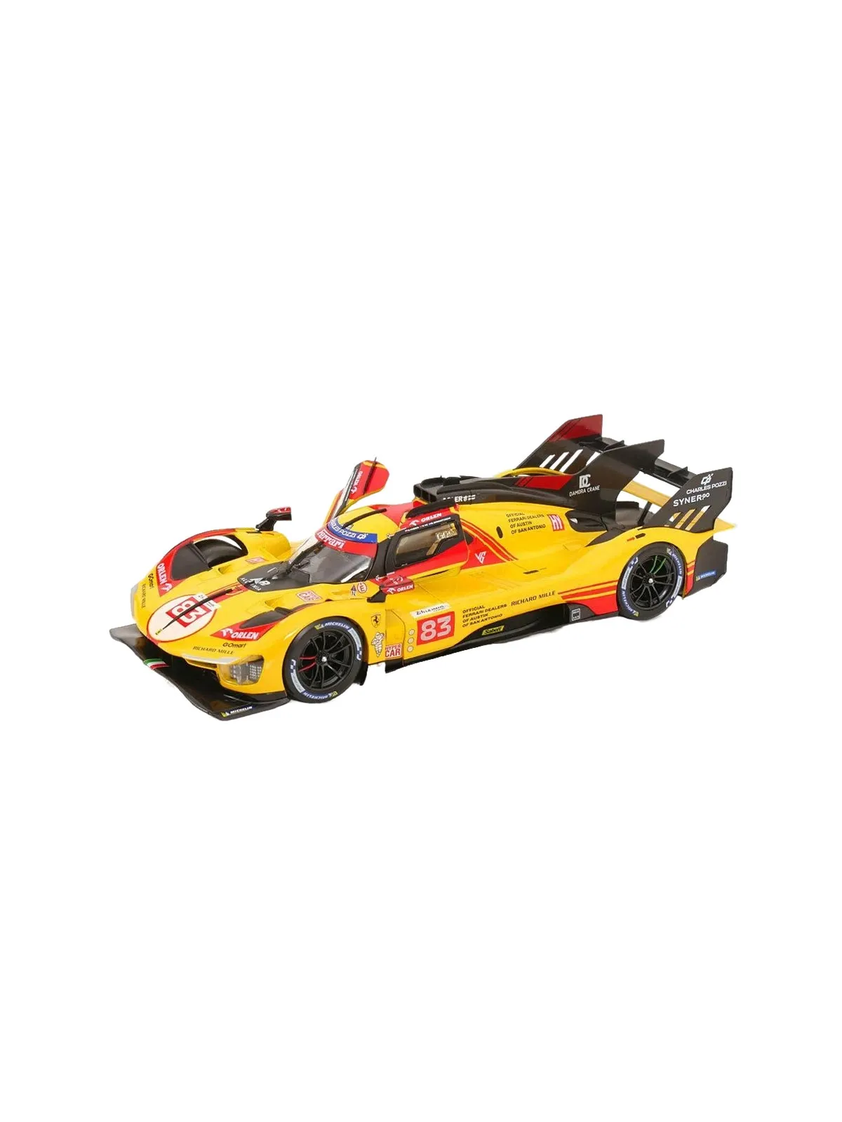 Машина Bburago 1:43 Ferrari Racing - 499P LE MANS Hypercar 2024