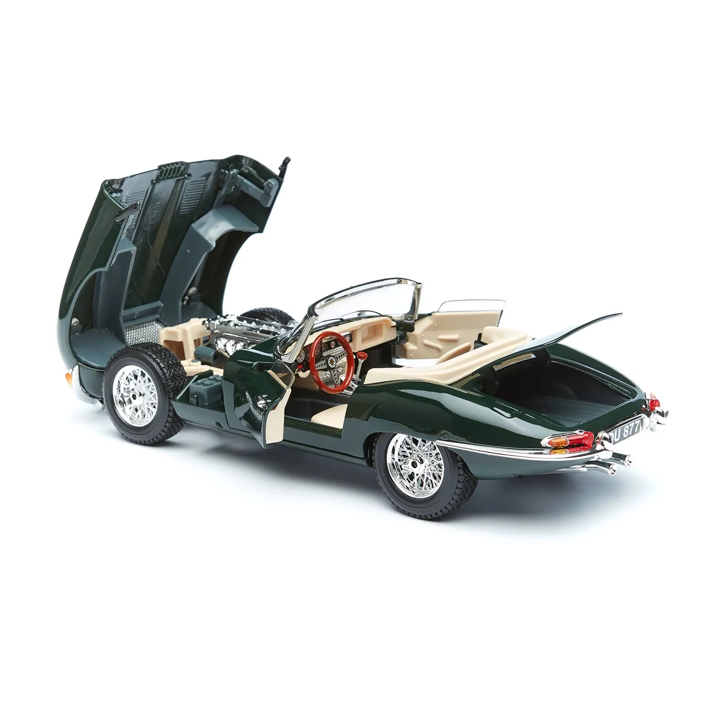 Машинка JAGUAR "E" CABRIO 1961, 1:18 — изображение 5