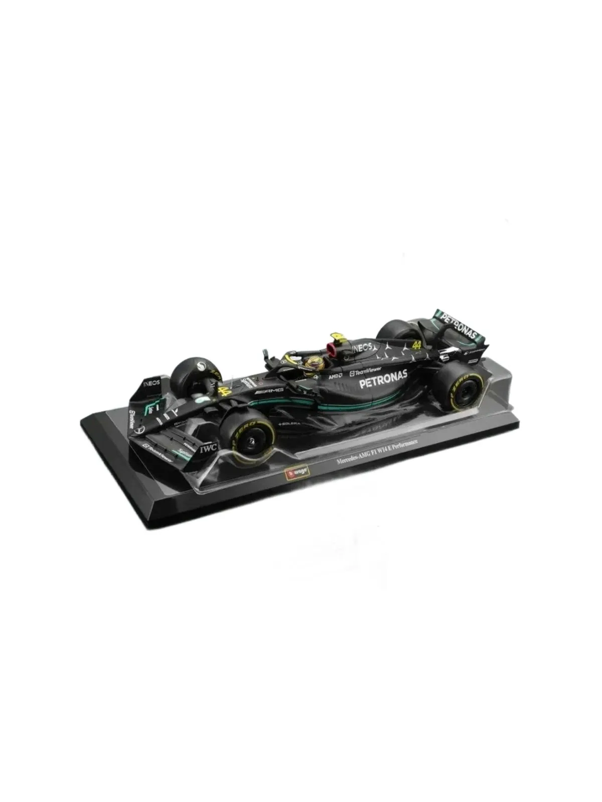 Машина Bburago 1:24 Formula (with figure) - Mercedes-AMG F1 W14 E — изображение 2