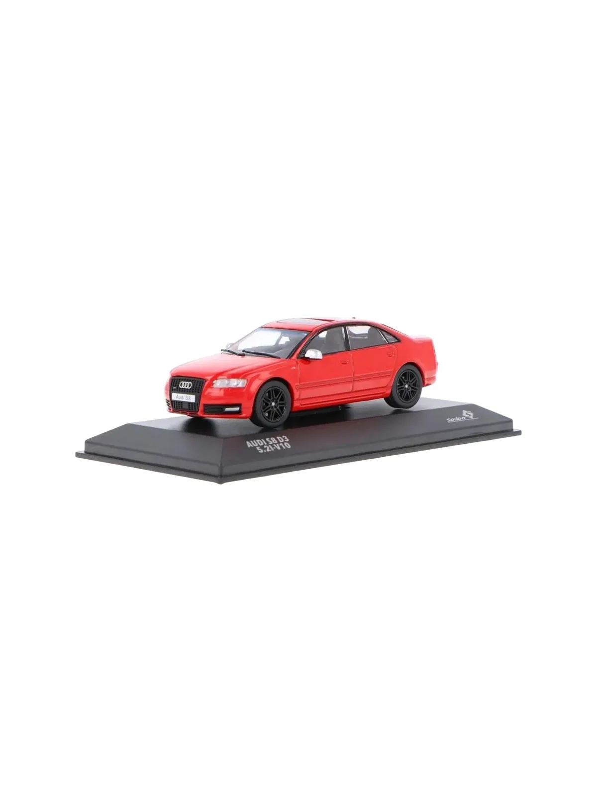 Машинка SOLIDO металл. 1:43 AUDI S8 D3 RED 2010 — изображение 5