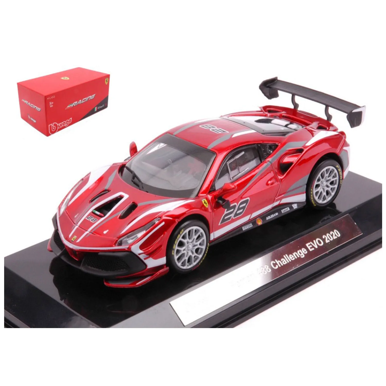 Машинка Ferrari Racing, 1:43
