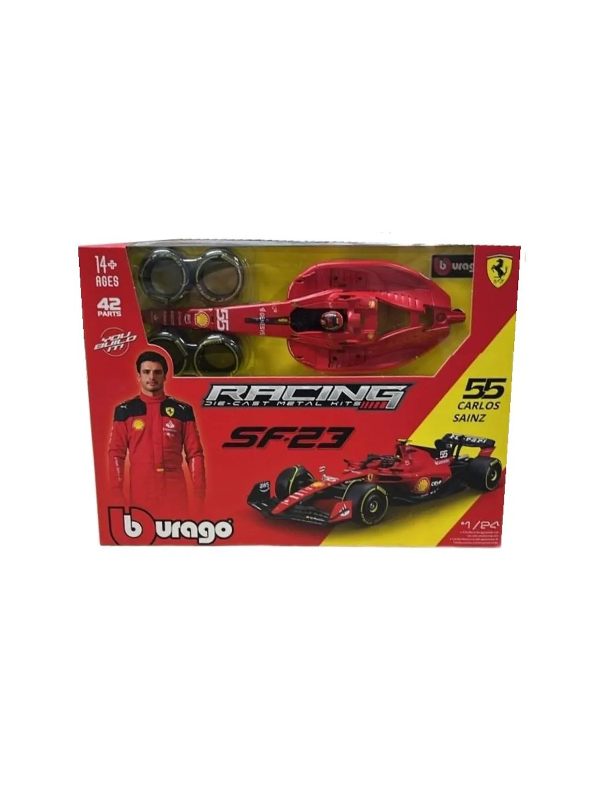 Машина Bburago 1:24 Ferrari Formula Model Kit